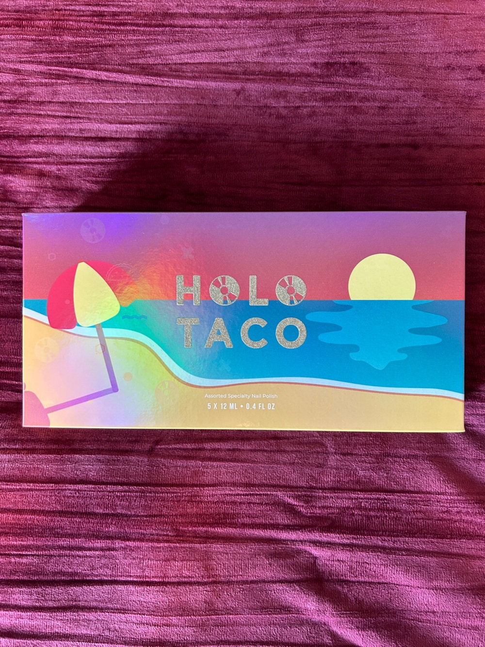 Holo Taco Vacation Collection Box